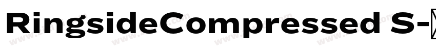 RingsideCompressed S字体转换 RingsideCompressed S字体转换